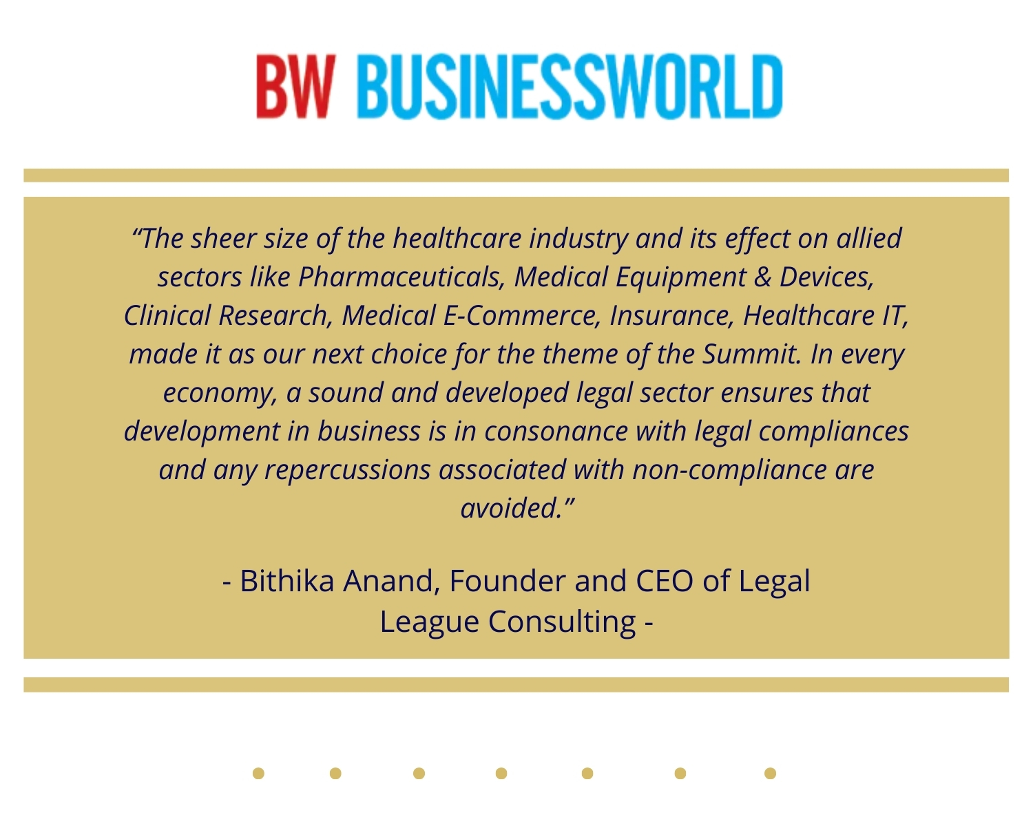 India A Green Spot For Healthcare Industry