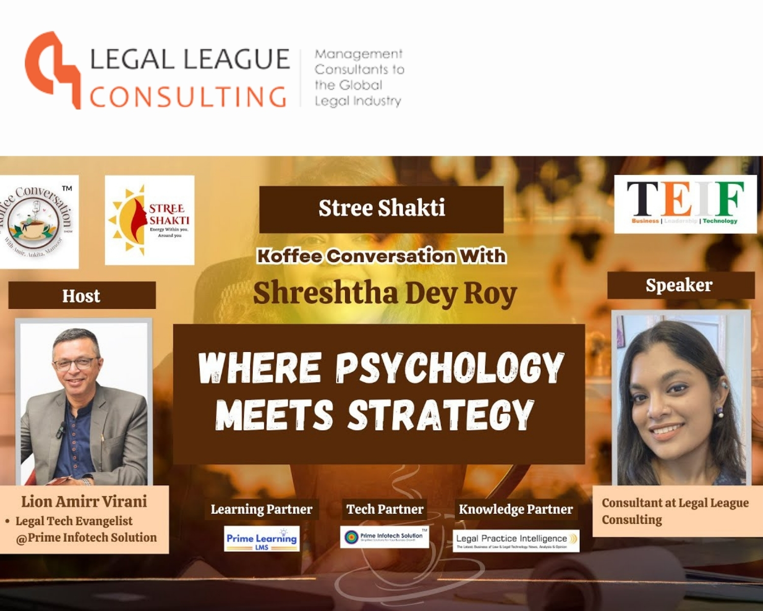 Where Psychology Meets Strategy with Shreshtha Dey Roy | Koffee Conversation @TEIF